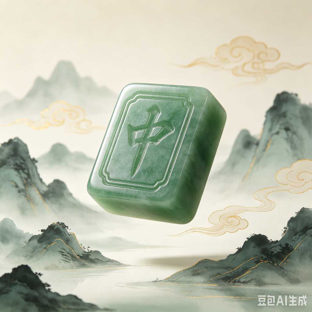 jelly transparent mahjong set