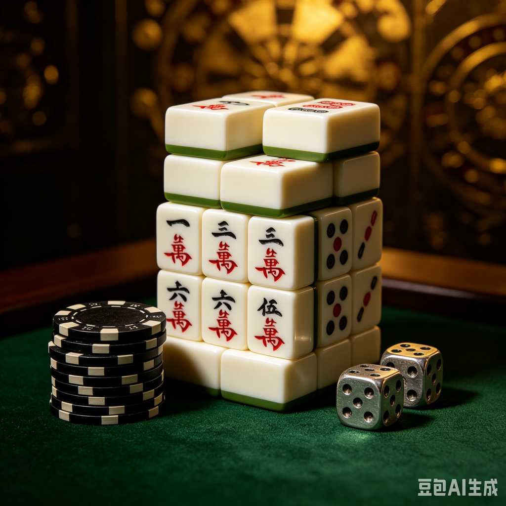 retro gift mahjong tiles
