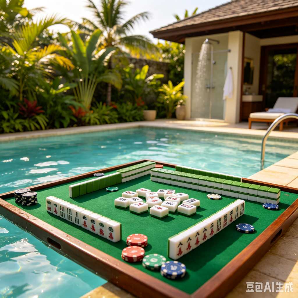 mahjong rack and pushers